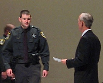Grant Graduates from the Police Academy